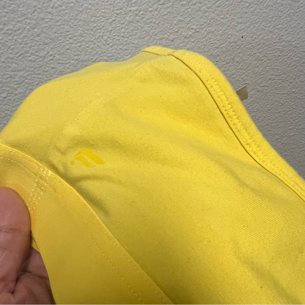 Fabletics Yellow Live In Racerback Bralette Size 4X - Picture 5 of 5